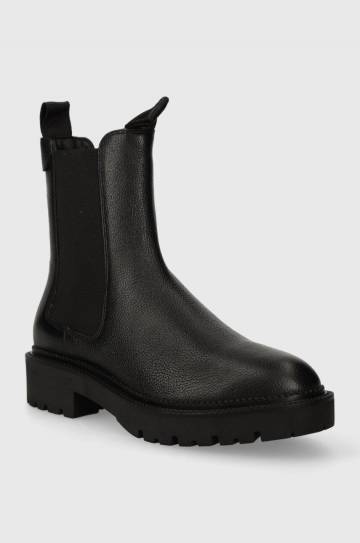 Кожаные полусапожки Gant Kelliin женские цвет чёрный на плоском ходу 27551348.G00 Кожаные полусапожки Gant Kelliin женские цвет чёрный на плоском ходу 27551348.G00