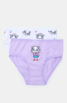 Труси, 2 пари Kitty Kotty - Фіолетовий