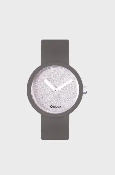 Женские серебристые часы O clock Серебряный M O bag OKLKAS00101