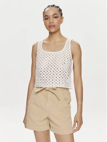United Colors Of Benetton Топ 58BHDH00L Білий Slim Fit United Colors Of Benetton Топ 58BHDH00L Білий Slim Fit