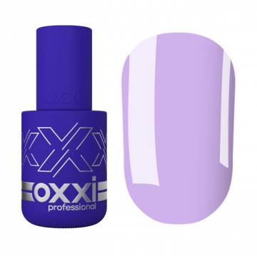 Гель-лак для ногтей Oxxi Professional 133 Светлый лиловый, эмаль, 10 мл