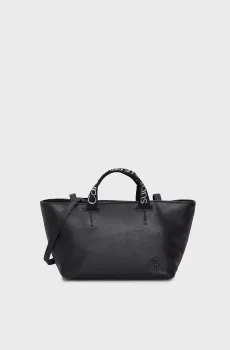 Женская черная сумка ULTRALIGHT LONGDAY BAG28 PU Черный ONESIZE Calvin Klein K60K611466