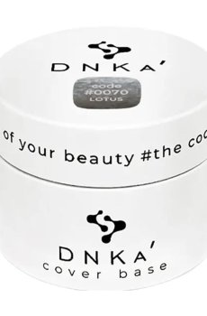 Уценка! База для гель-лака DNKa Cover Base 0070 Lotus, 30 мл