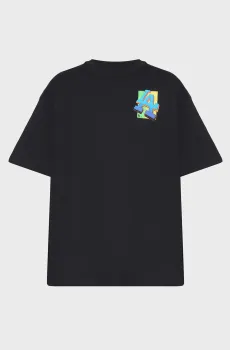 Черная футболка LA DODGERS SUNDALE (унисекс) Черный S 47 Brand 646066JK-FS