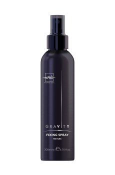 Уценка! Жидкий лак для волос Unic Gravity Fixing Spray сильной фіксации, 200 мл
