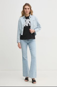 Хлопковая рубашка Dkny