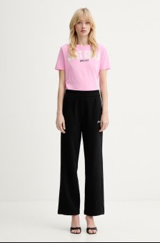 Хлопковая футболка Just Cavalli