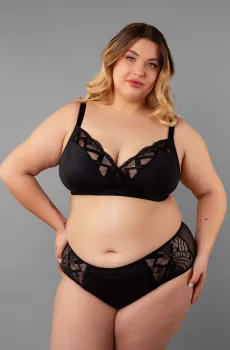 Женские черные трусики Черный XL brabrabra SLZ25902201