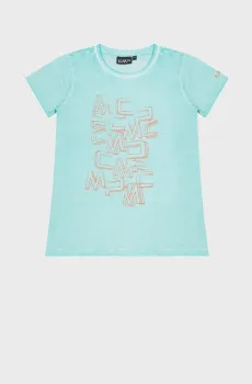 Детская голубая футболка Голубой 164 CMP 39T7555-L430