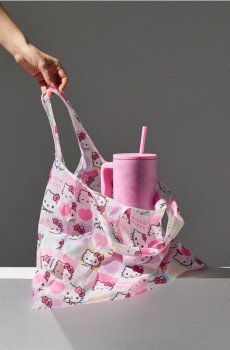 Сумка для покупок Hello Kitty - рожевий