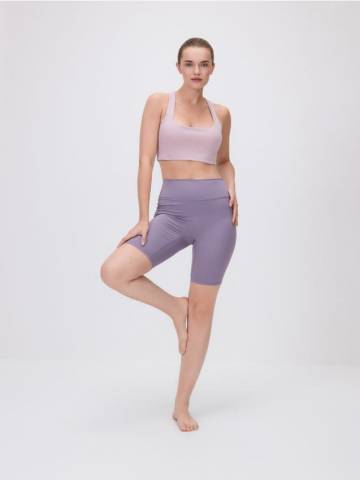 Reserved - Велосипедні шорти - темно-фіолетовий - 878IE-49X