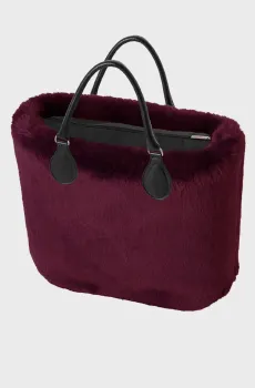 Женская бордовая сумка Mini Бордовый ONESIZE O bag MINI00000192