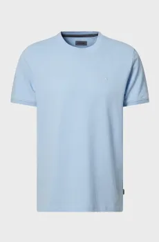 Мужская голубая футболка Голубой S Pierre Cardin PC.-C5 21440.2112