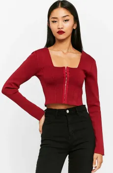 Женский красный топ Красный M Tally Weijl SPUPESETTO