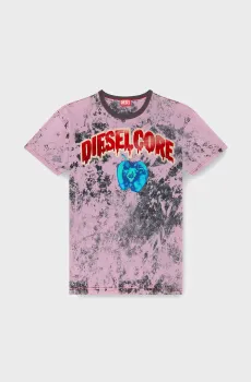 Фиолетовая футболка T-BOXT-R9 (унисекс) Фиолетовый L Diesel A16164 0GIAR