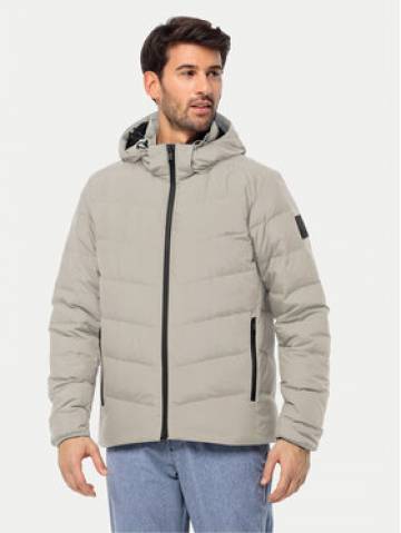 Jack Wolfskin Пуховик Colonius 1207431 Сірий Regular Fit Jack Wolfskin Пуховик Colonius 1207431 Сірий Regular Fit
