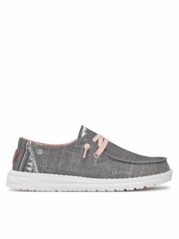 Hey Dude Туфлі Wendy Boho 40054-030 Сірий Hey Dude Туфлі Wendy Boho 40054-030 Сірий