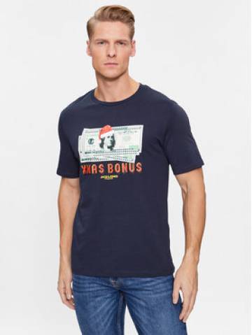 Jack&Jones Футболка 12246605 Cиній Standard Fit Jack&Jones Футболка 12246605 Cиній Standard Fit