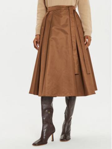 Weekend Max Mara Спідниця трапеція Tema 2425106082 Коричневий Regular Fit Weekend Max Mara Спідниця трапеція Tema 2425106082 Коричневий Regular Fit