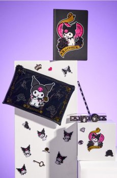 Набір шкільного приладдя Kuromi 7 pack - чорний