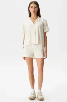 Женские белые шорты Белый 34 Lacoste FF0401XFJ