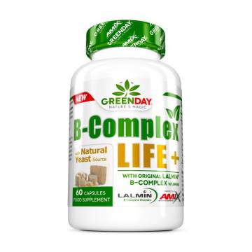 B-комплекс Amix Nutrition GreenDay B-Complex Life+, 60 капсул B-комплекс Amix Nutrition GreenDay B-Complex Life+, 60 капсул