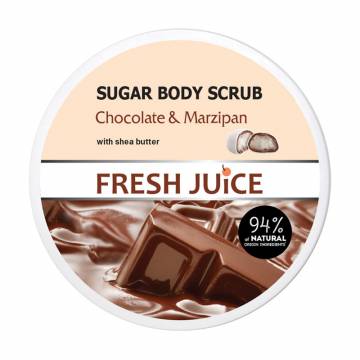 Сахарный скраб для тела Fresh Juice Chocolate & Мarzipan Шоколад и Марципан, 225 мл Сахарный скраб для тела Fresh Juice Chocolate & Мarzipan Шоколад и Марципан, 225 мл
