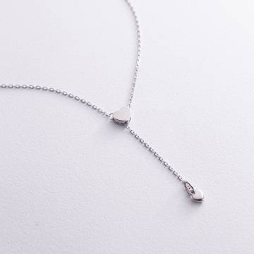 Серебряное колье "Сердечко" (регулируемая длина) OR121165 Серебряное колье "Сердечко" (регулируемая длина) OR121165