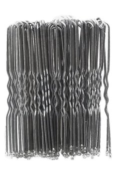 Шпильки для волос Cosmo Shop волнистой формы, стальные, 60 мм, 50 шт (CS6S)