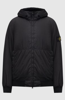Черная куртка с логотипом патча
