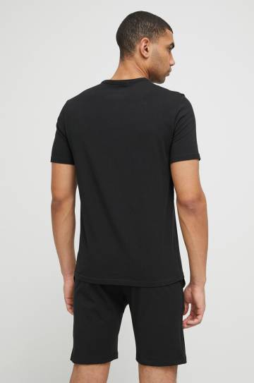Пижама Calvin Klein Underwear мужская цвет чёрный однотонная Пижама Calvin Klein Underwear мужская цвет чёрный однотонная