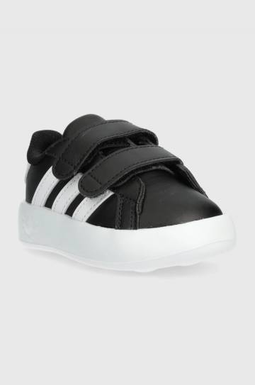 Детские кроссовки adidas GRAND COURT 2.0 CF I цвет чёрный Детские кроссовки adidas GRAND COURT 2.0 CF I цвет чёрный