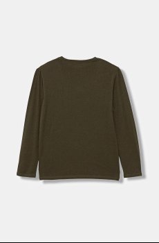 Хлопковый детский лонгслив Guess