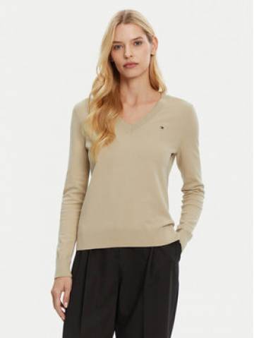 Tommy Hilfiger Светр WW0WW40098 Бежевий Regular Fit