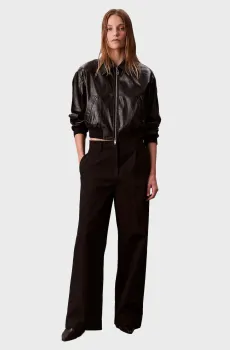 Женские черные брюки CHINO Черный 4 Calvin Klein LV044D664G