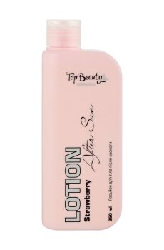 Лосьон для тела после загара Top Beauty Lotion After Sun Strawberry Клубника, 250 мл
