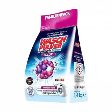 Стиральный порошок Wasch Pulver Color, 40 стирок, 3.4 кг