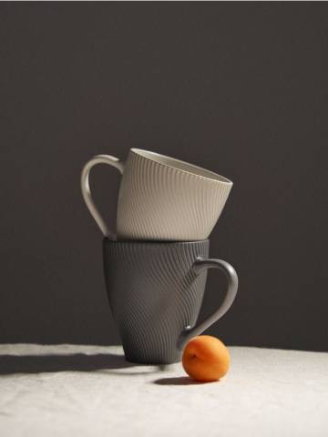 Кухоль - темно-сірий