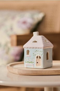 Підсвічник у формі будинку - різнобарвний