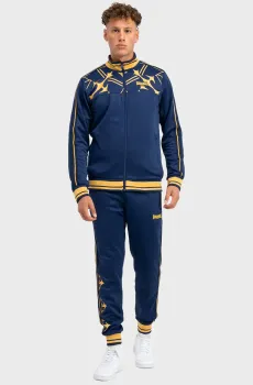 Мужской синий спортивный костюм (кофта, брюки) Синий L Lonsdale 117737