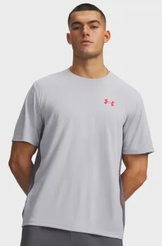 Мужская серая футболка UA Tech Utility SS Серый XL Under Armour 6013801-011