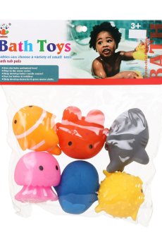 Игрушка-пищалка Shantou Jinxing, 7*7*5 см, в пакете, от 3 лет (AY602C)