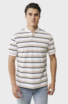 Мужское поло в полоску Разноцветный S Mexx MF007103341M