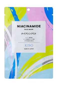Тканевая маска для лица KISOCARE Niacinamide Face Mask с ниацинамидом, 1 шт