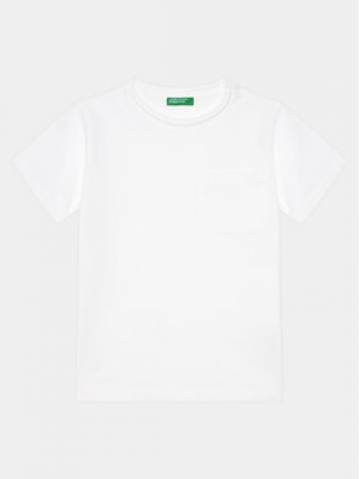 United Colors Of Benetton Футболка 3D56C10HX Білий Regular Fit United Colors Of Benetton Футболка 3D56C10HX Білий Regular Fit