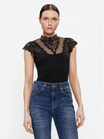 Morgan Блузка 241-DANTI Чорний Slim Fit Morgan Блузка 241-DANTI Чорний Slim Fit