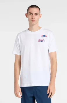 Мужская белая футболка Pop Stand Белый M New Balance MT61T2QHWT