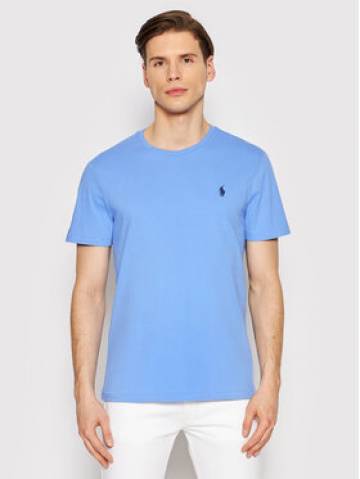 Polo Ralph Lauren Футболка 710671438230 Блакитний Custom Slim Fit Polo Ralph Lauren Футболка 710671438230 Блакитний Custom Slim Fit