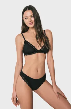 Женский черный бюстгальтер NATURAL Черный 80B womensecret 3543194