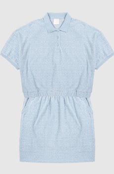 Детский голубой костюм с логотипом